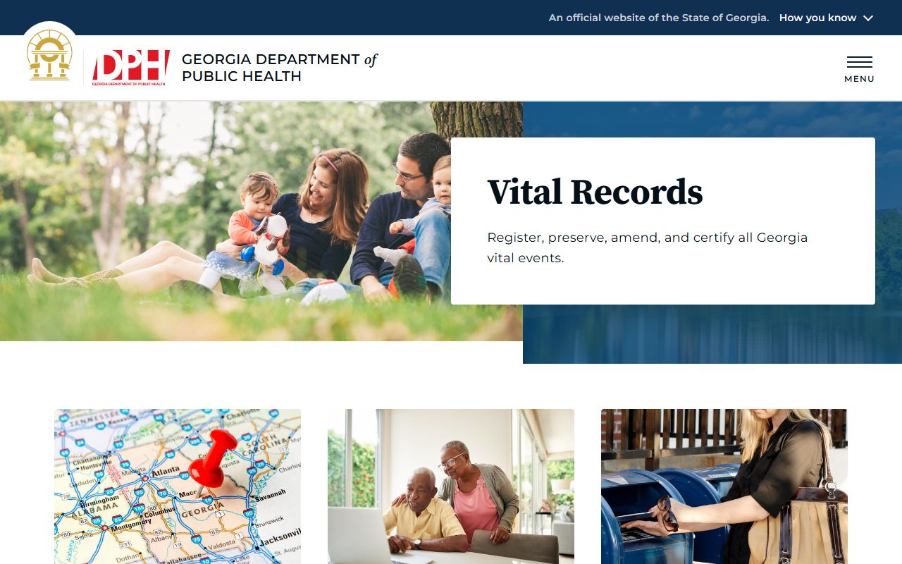 Dodge County marriage and divorce records Georgia DPH vital records source